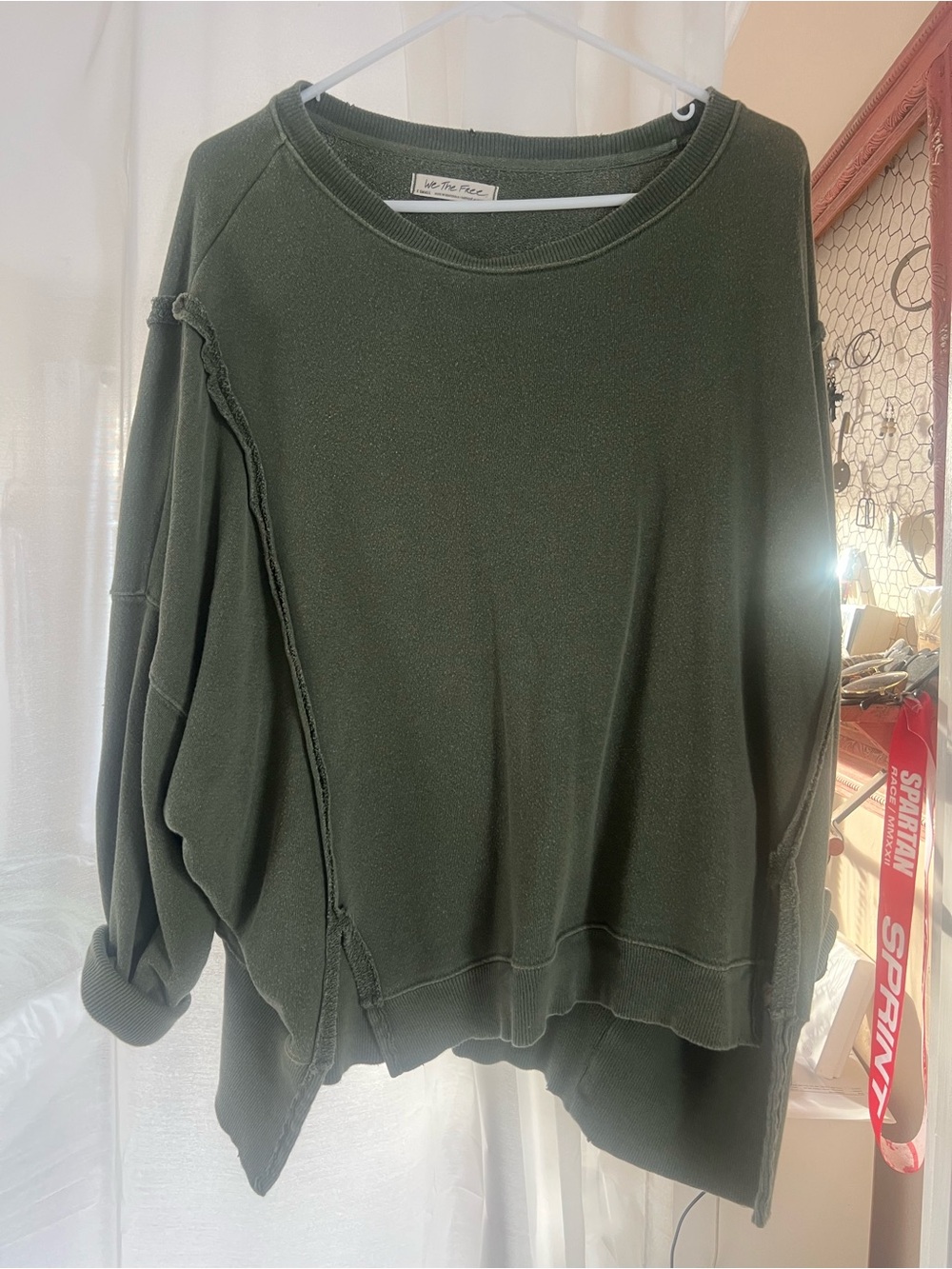 Free People We the Free Camden Sweatshirt XS - Picture 3 of 5